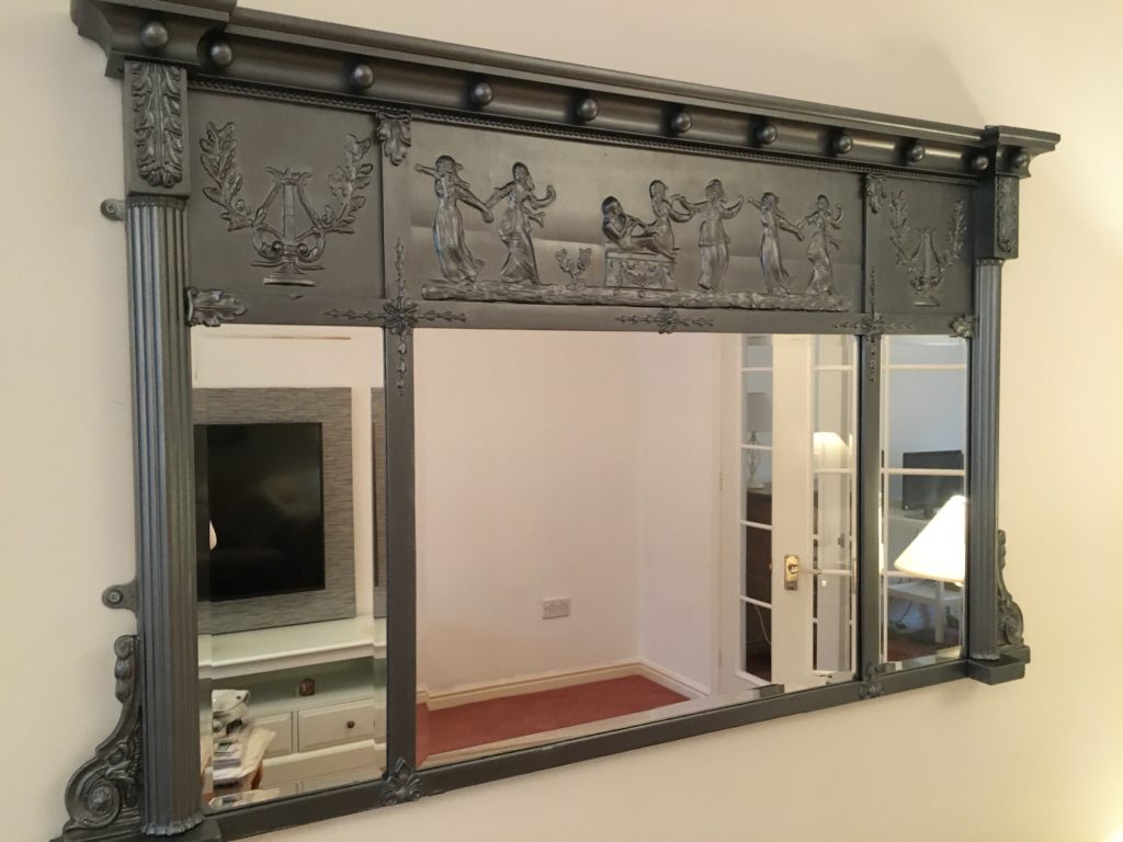 The Gilt Overmantel Mirror